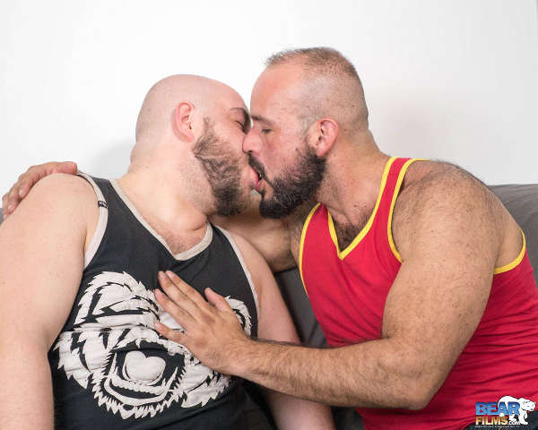bisous gay bear